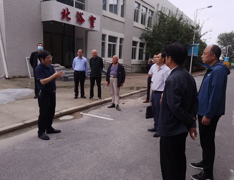 校长李学志带队调研指导秋季开学返校准备工作